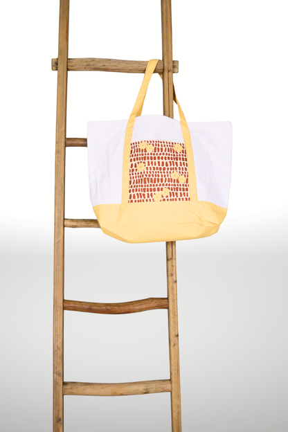 PUAKENIKENI MITER CANVAS BAG