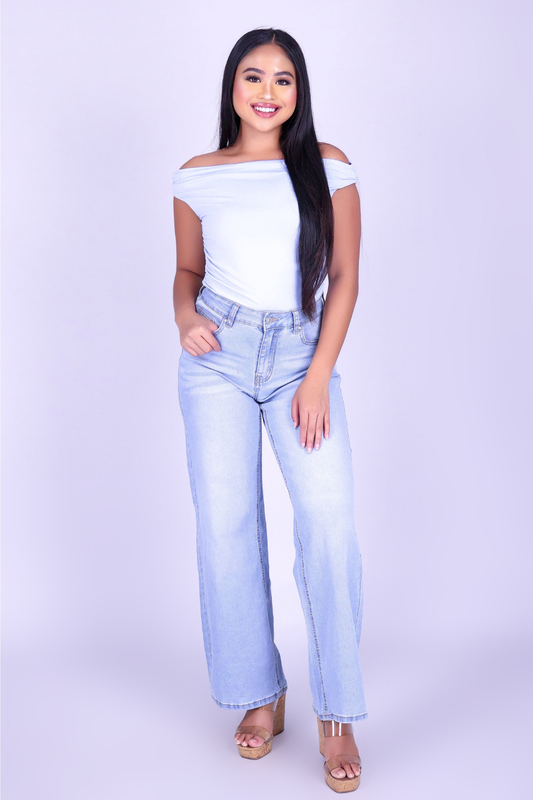 NIGHT LUXE OFF SHOULDER BODYSUIT