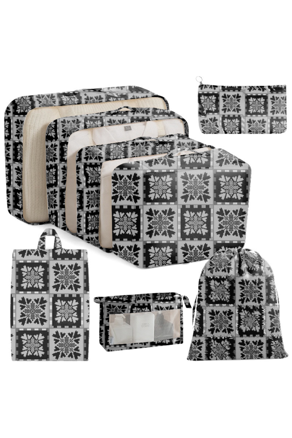 ULEI QUILT TRAVEL PACKING CUBES