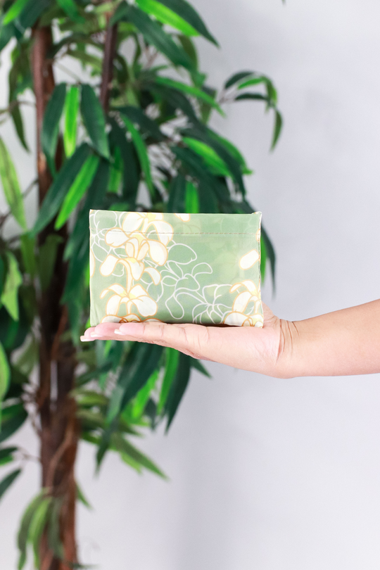 PLUMERIA FOLDABLE BAG