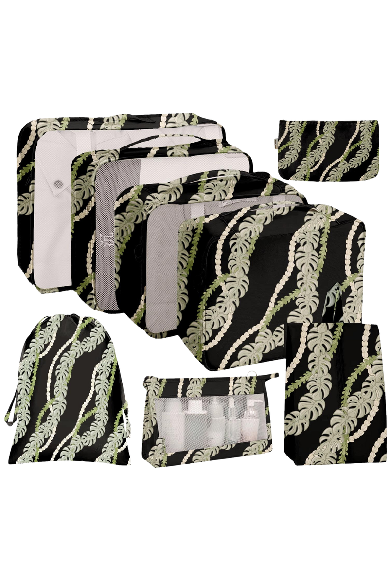 MONSTERA PIKAKE TRAVEL PACKING CUBES