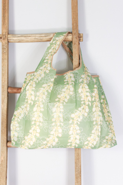 PLUMERIA FOLDABLE BAG