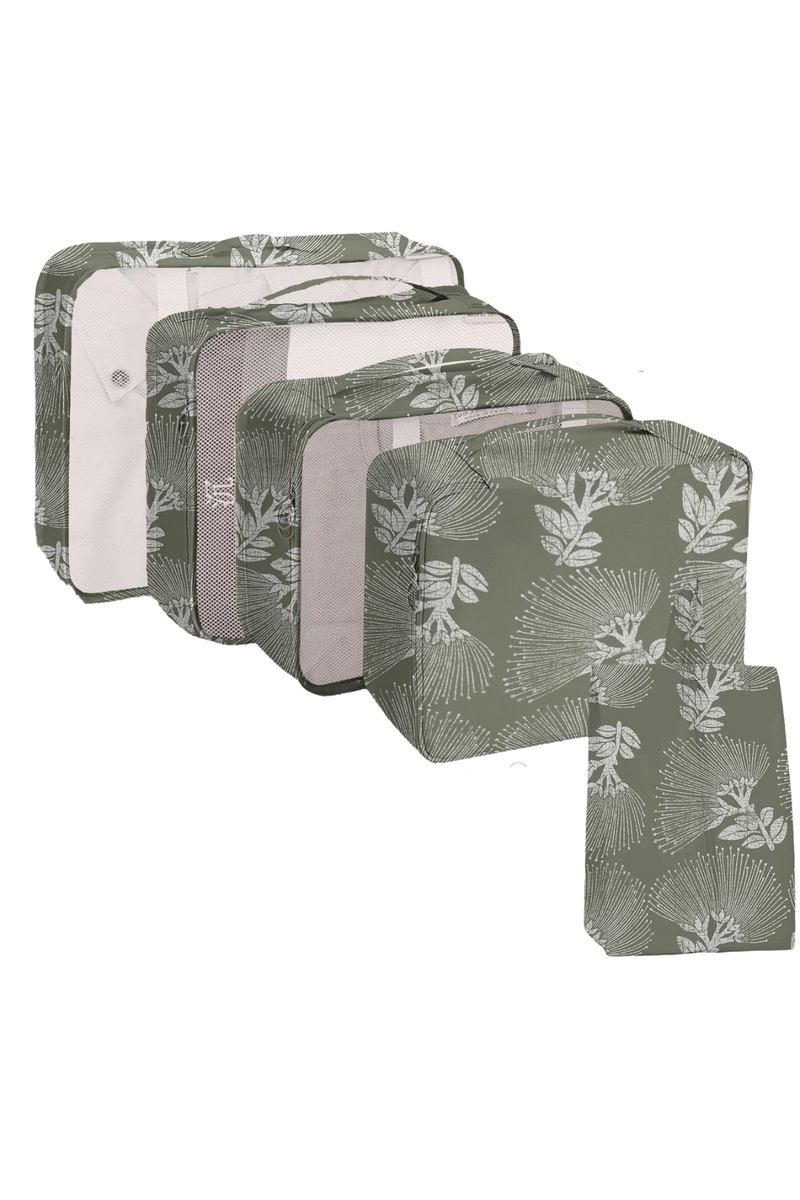 OHIA LEHUA TRAVEL PACKING CUBES