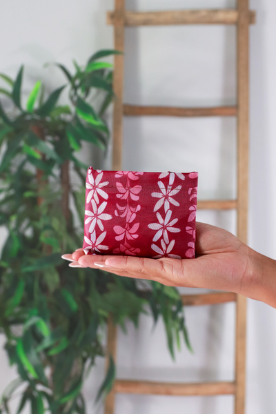 Jeans Warehouse Hawaii - TOTES - MINI PLUMERIA TIARE FOLDABLE RESUABLE BAG | By GREENWELL PROMOTIONS LTD