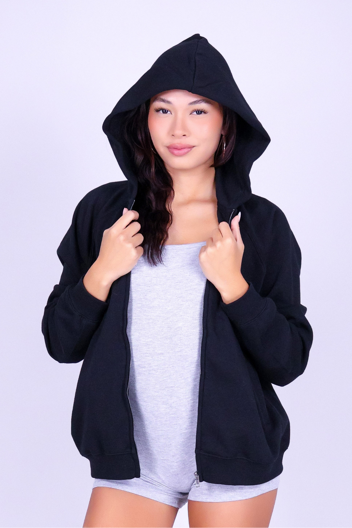 CLOUD FLEECE OVERSIZED JACKET