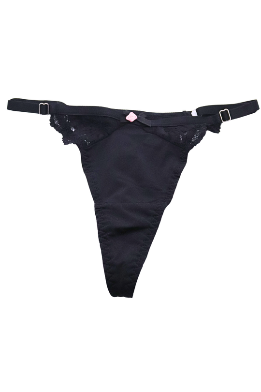 LACE POINTELLE THONG
