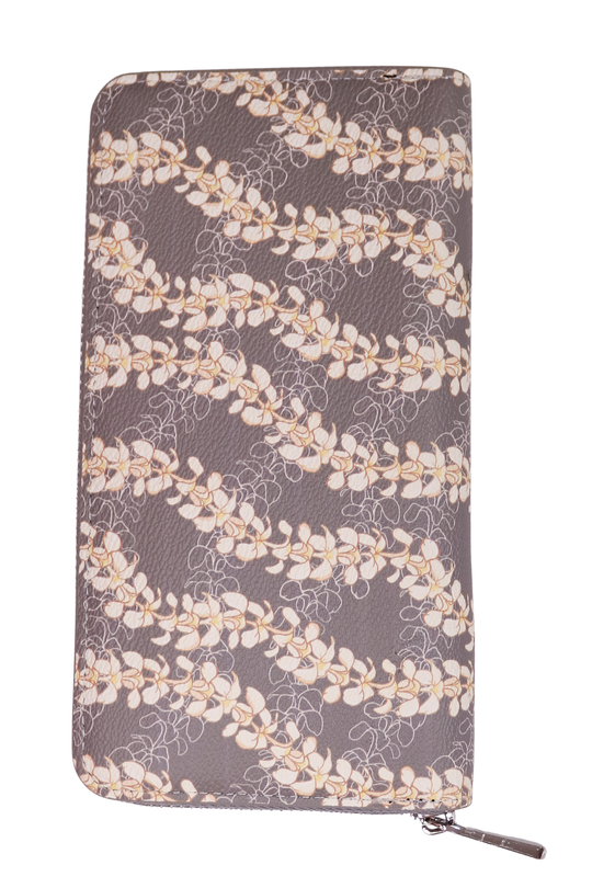 PLUMERIA ZIP WALLET