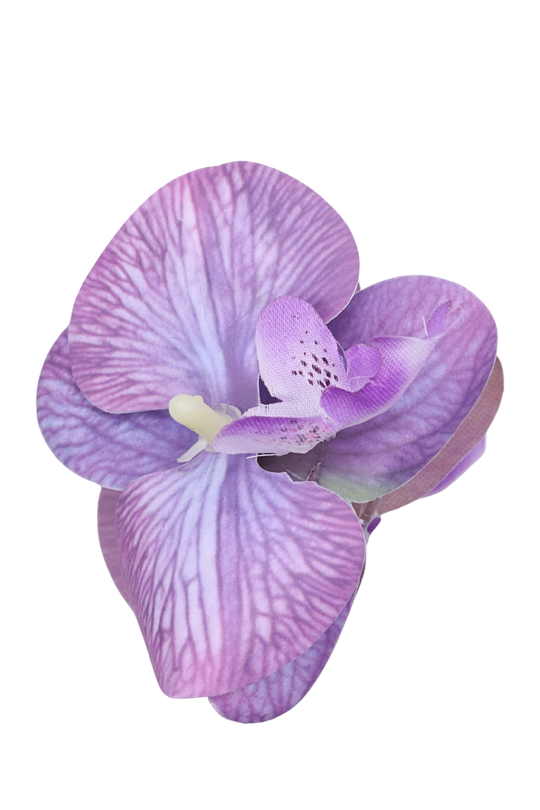 ORCHID FLOWER BLOOM HAIR CLIP