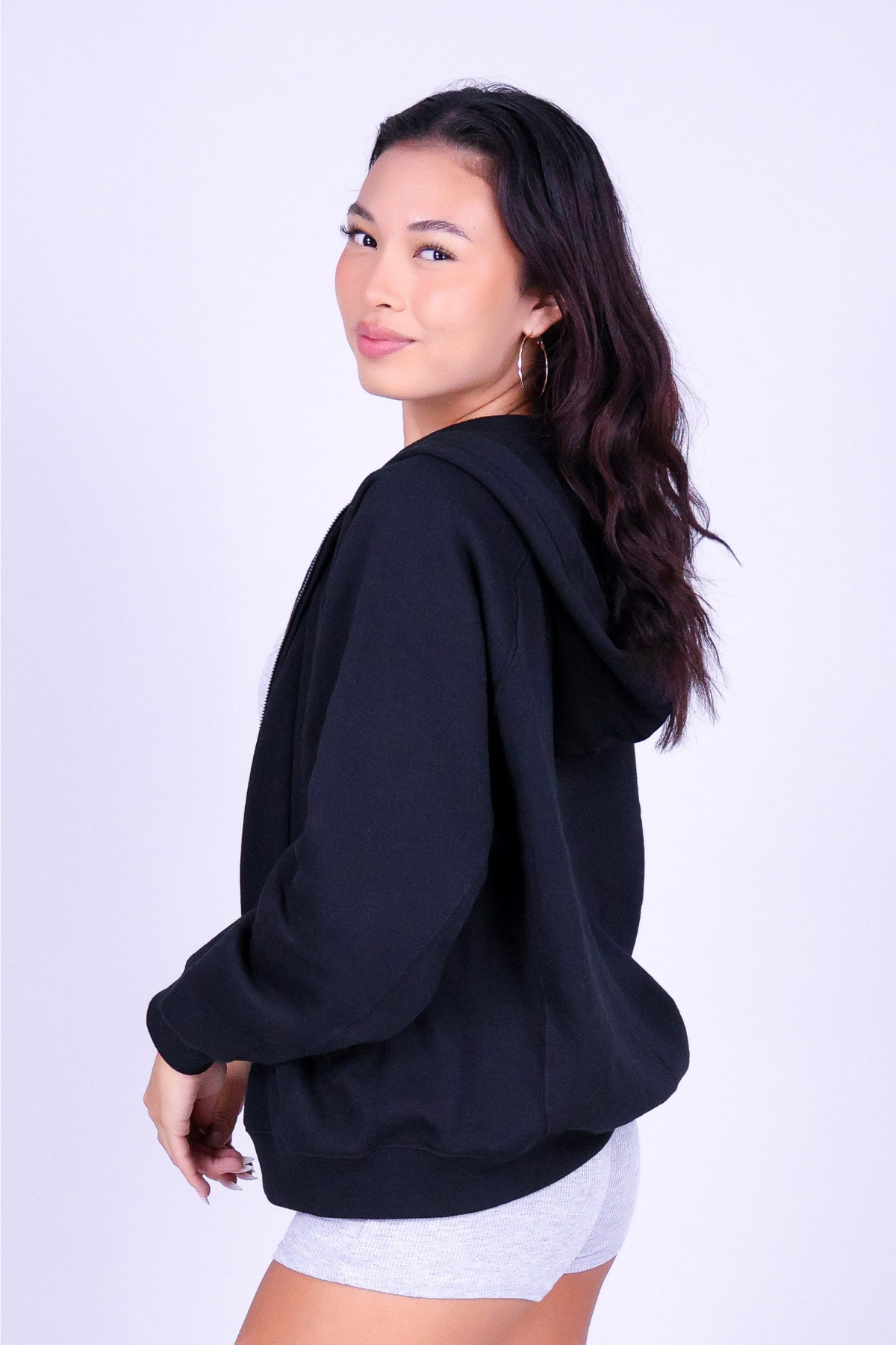 CLOUD FLEECE OVERSIZED JACKET