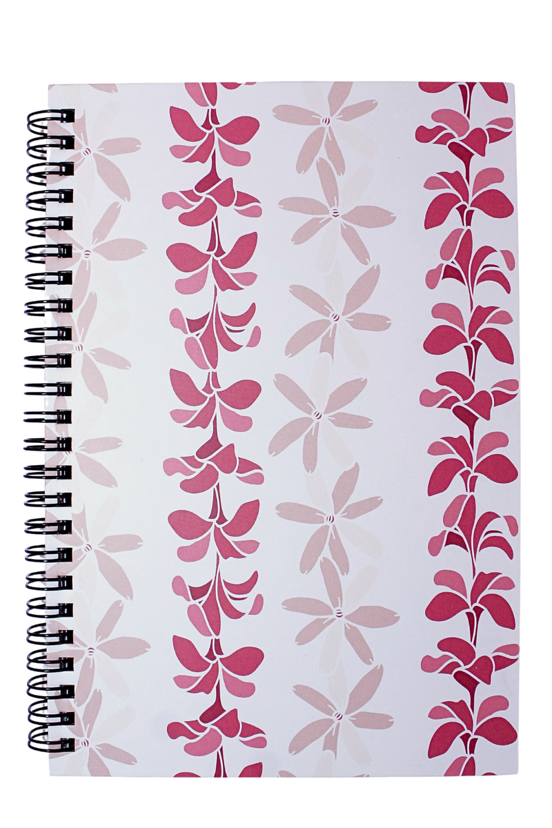 Jeans Warehouse Hawaii - STATIONERY - PLUMERIA TIARE NOTEBOOK | By GREENWELL PROMOTIONS LTD