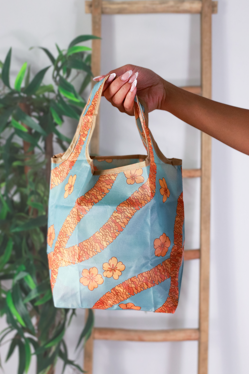 Jeans Warehouse Hawaii - TOTES - MINI ILIMA FOLDABLE REUSABLE BAG | By GREENWELL PROMOTIONS LTD