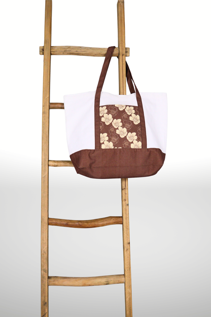 HAU FLOWER CANVAS BAG