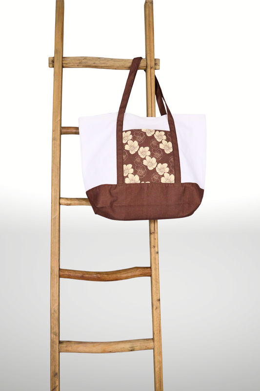 HAU FLOWER CANVAS BAG