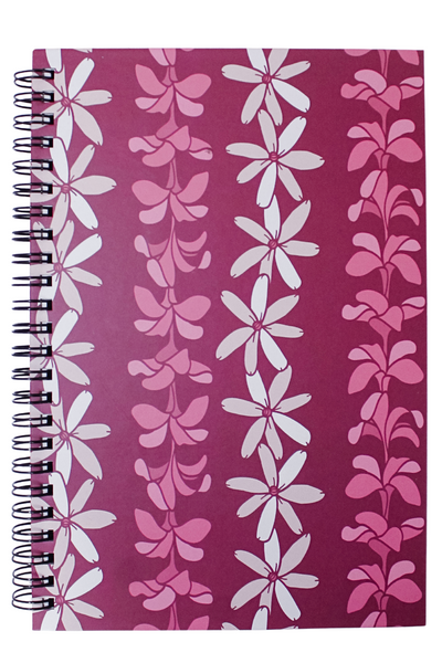 Jeans Warehouse Hawaii - STATIONERY - PLUMERIA TIARE NOTEBOOK | By GREENWELL PROMOTIONS LTD