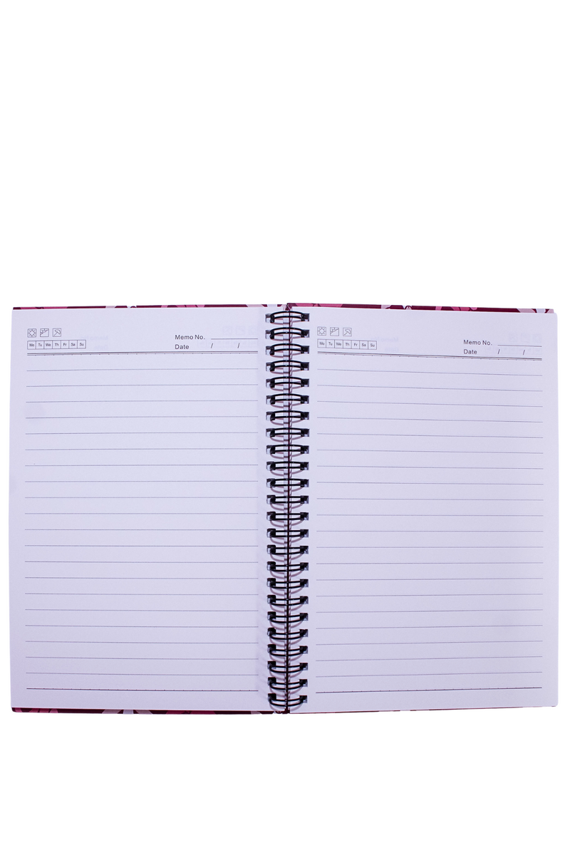 Jeans Warehouse Hawaii - STATIONERY - PLUMERIA TIARE NOTEBOOK | By GREENWELL PROMOTIONS LTD