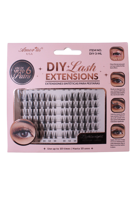 DIY LASH EXTENSION CLUSTERS #3 ML