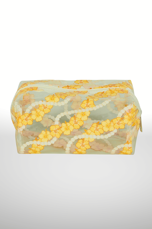 HIBISCUS PIKAKE COSMETIC BAG