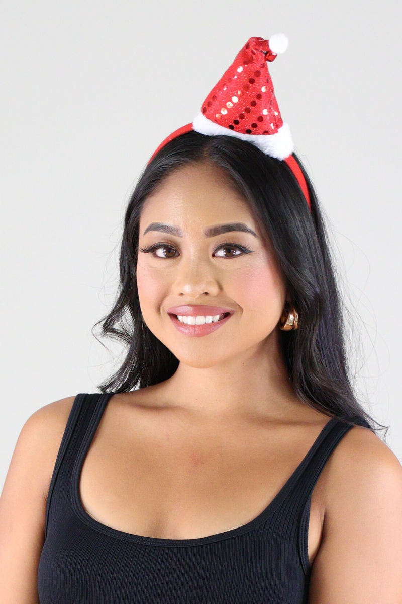 SANTA HAT HEADBAND
