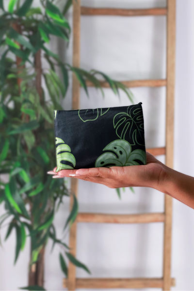 Jeans Warehouse Hawaii - TOTES - MONSTERA FOLDABLE BAG | By GREENWELL PROMOTIONS LTD