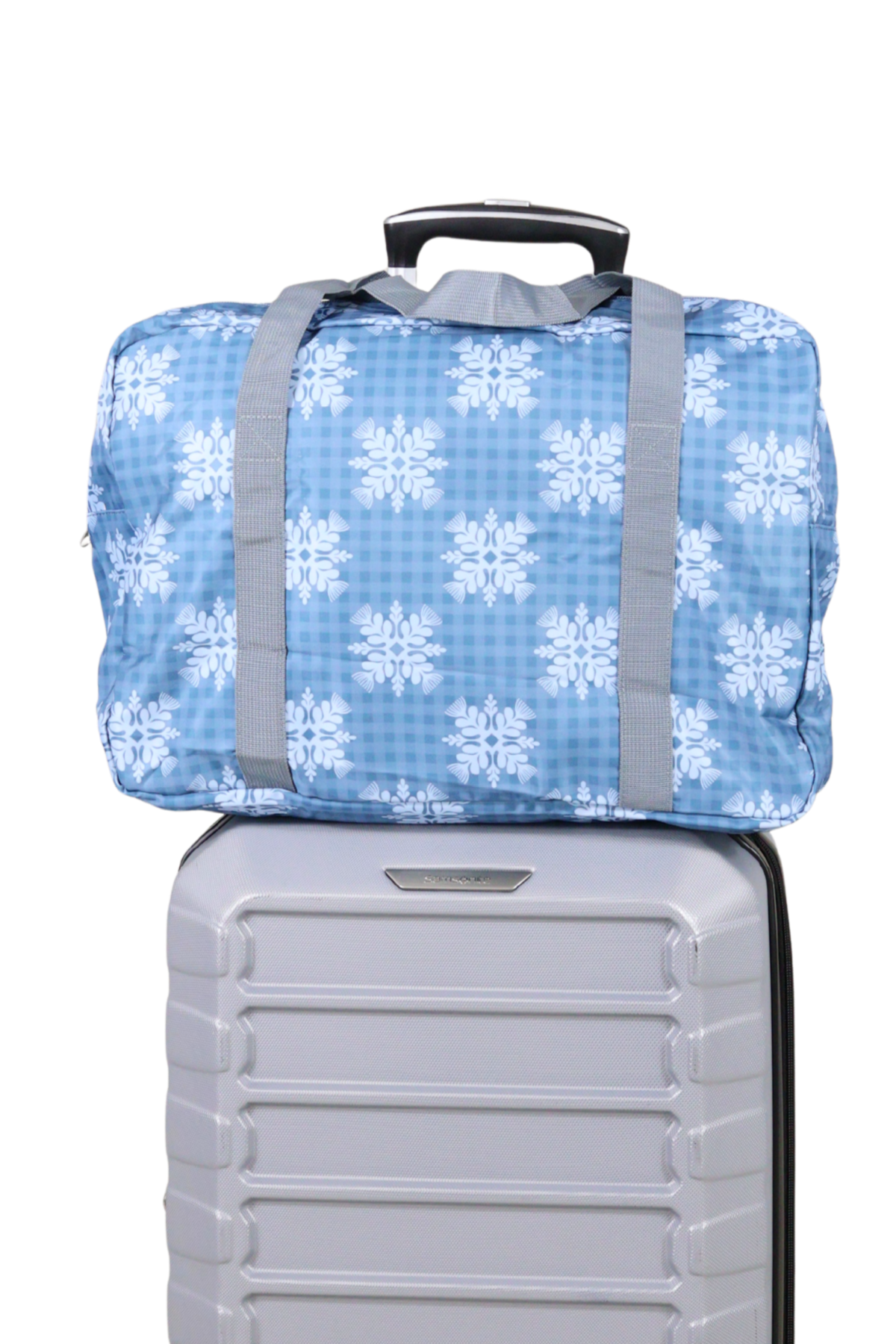 GINGHAM OHIA DUFFLE BAG
