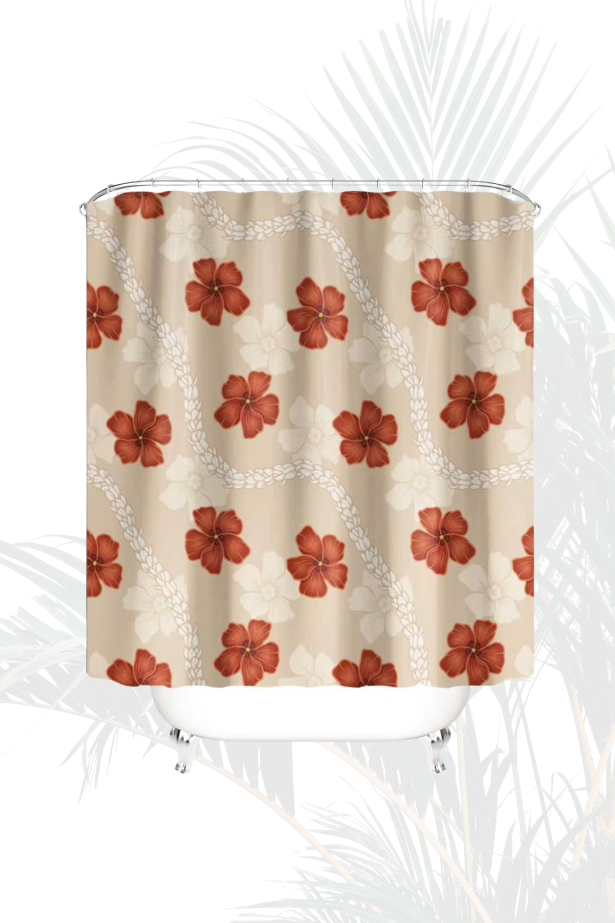 HAU PIKAKE SHOWER CURTAIN