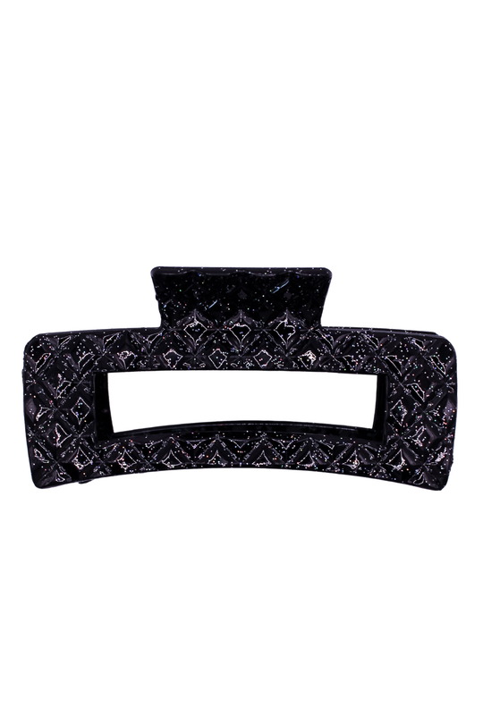 MIDNIGHT GLITTER CLAW CLIP