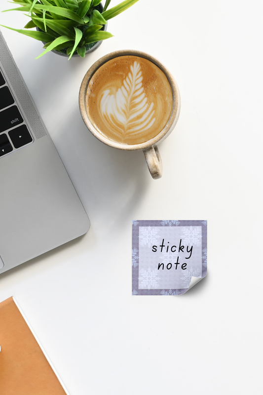 GINGHAM OHIA STICKY NOTE PAD