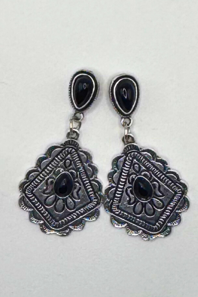 Jeans Warehouse Hawaii - DANGLE - TRIBAL DANGLE EARRINGS | By JOIA TRADING