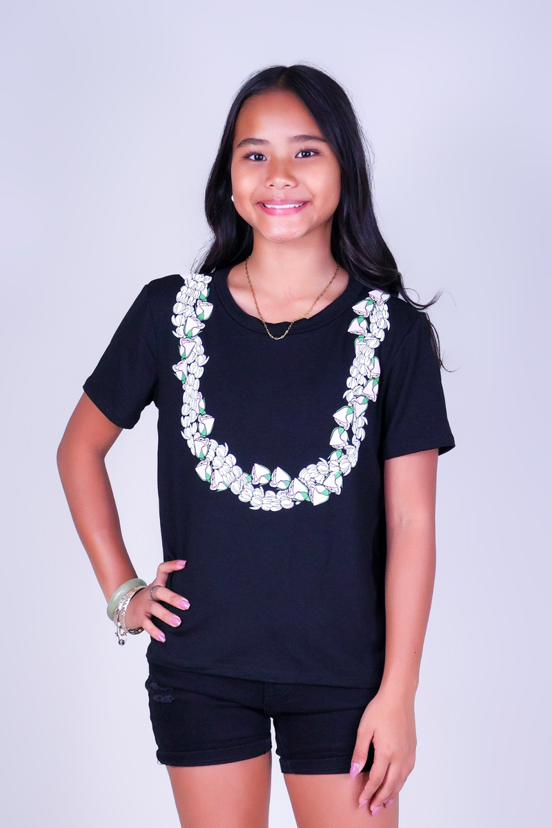 2 PIKAKE LOKELANI LEI TEE | KIDS SIZE 2-16