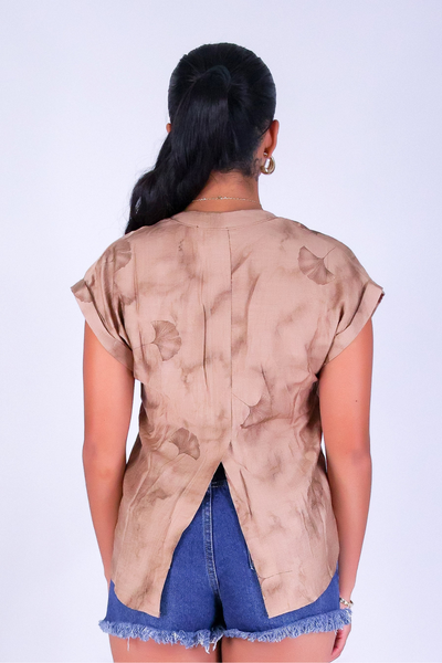 FLIRTY PETALS BLOUSE