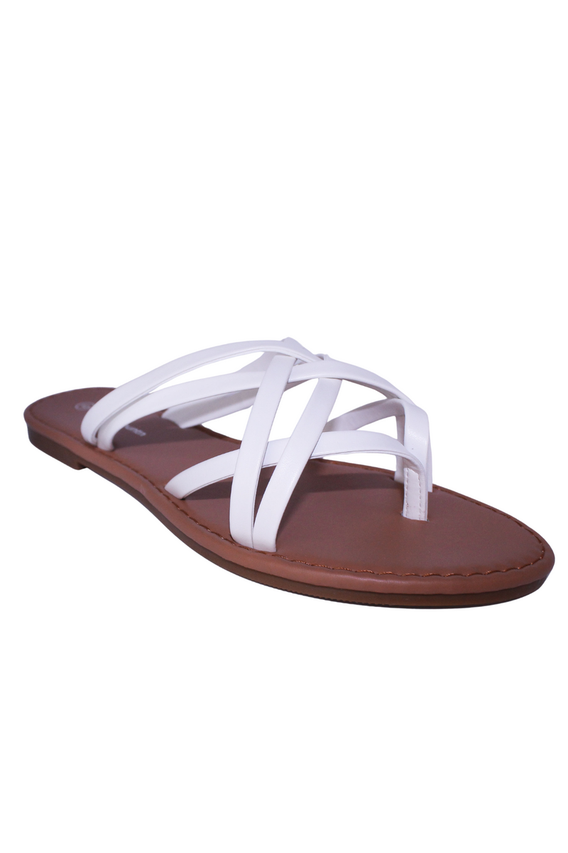 Jeans Warehouse Hawaii - BIG SIZE FLATS 9-12 - MULTI STRAP SANDAL | BIG SIZE 9-12 | By WELLS FOUNTAIN INC.