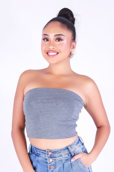 UNTIL FOREVER CROP TUBE TOP