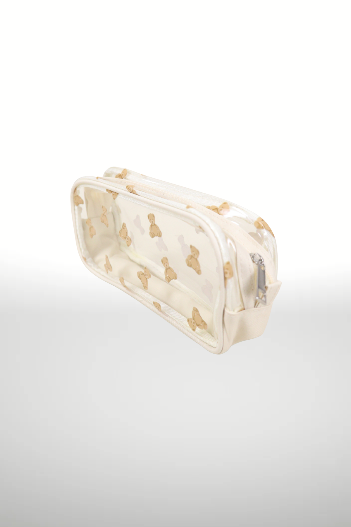 TEDDY BEAR TOSSED PENCIL CASE