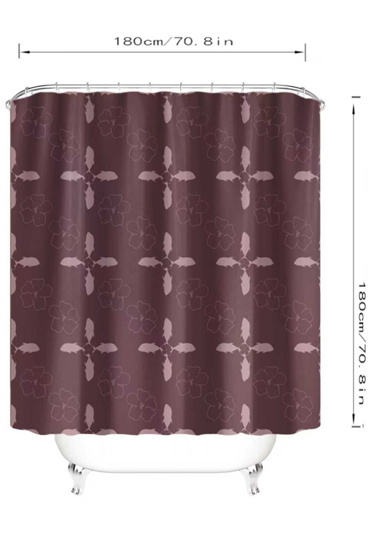 ULUA QUILT SHOWER CURTAIN