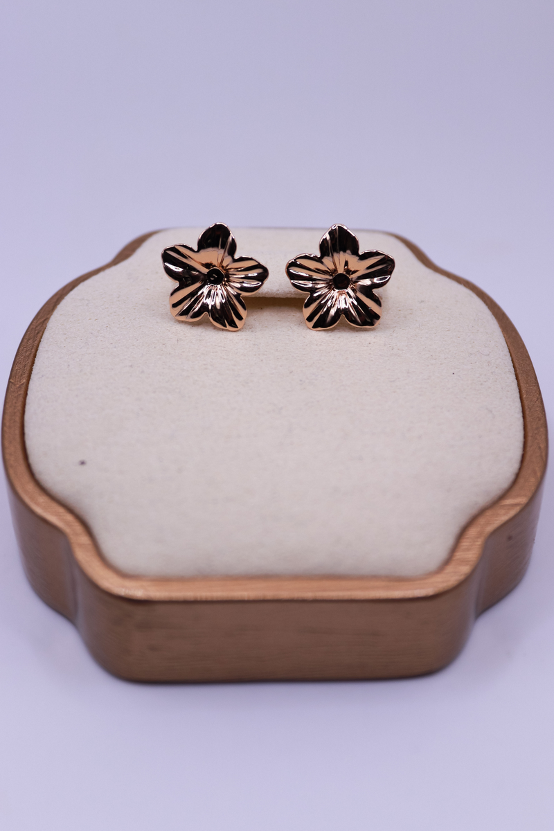 ALOHA HIBISCUS STUD EARRINGS