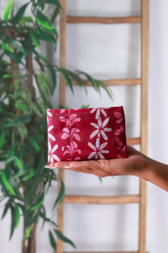 PLUMERIA TIARE FOLDABLE BAG