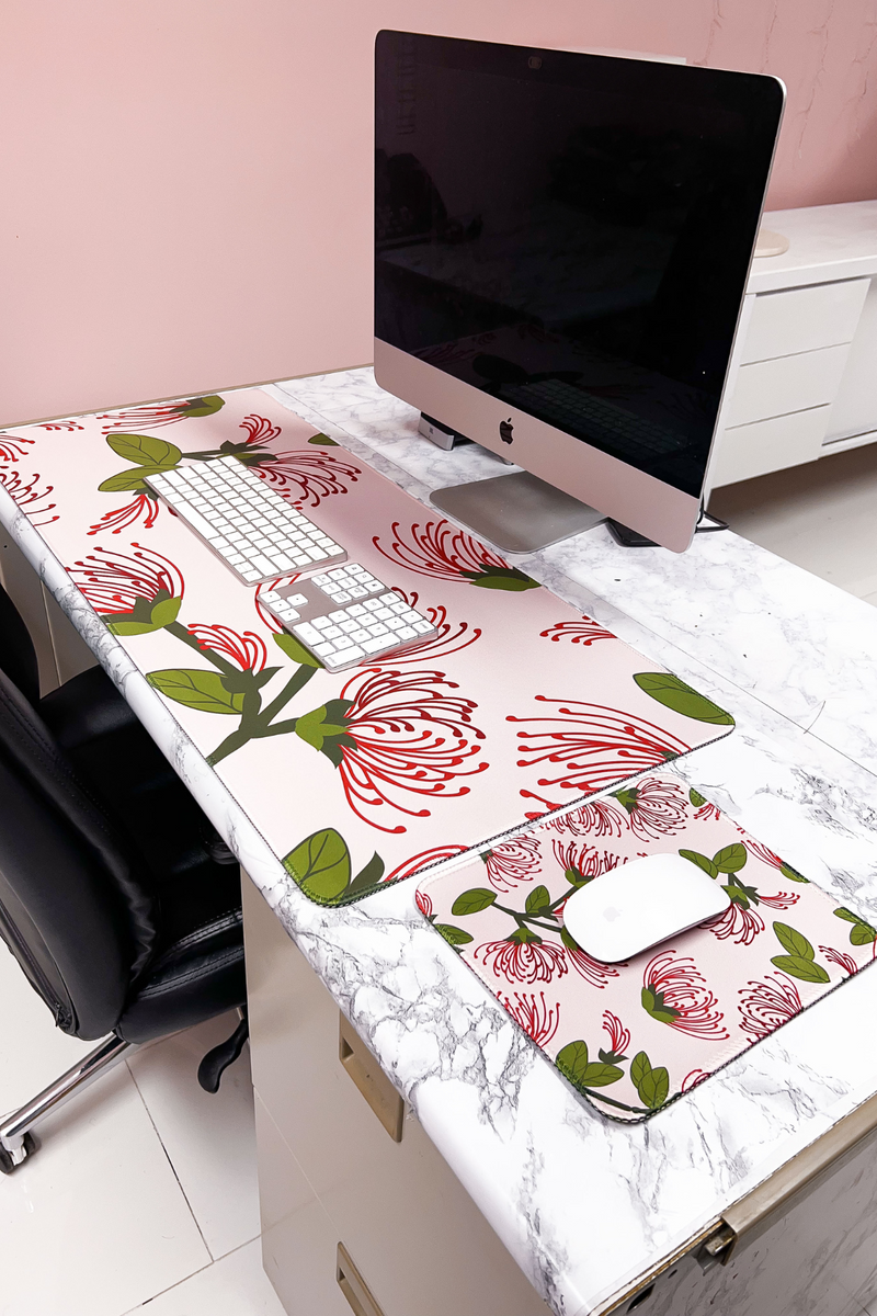 Jeans Warehouse Hawaii - TECH ACCESSORIES - OHIA LEHUA MOUSE PAD | By GREENWELL PROMOTIONS LTD