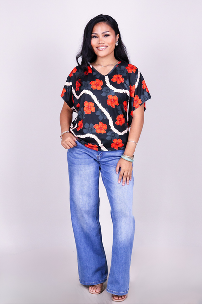 HAU PIKAKE DOLMAN TOP