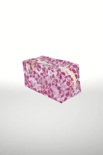 CALI COSMETIC BAG - SILK FLOSS TREE FLOWER