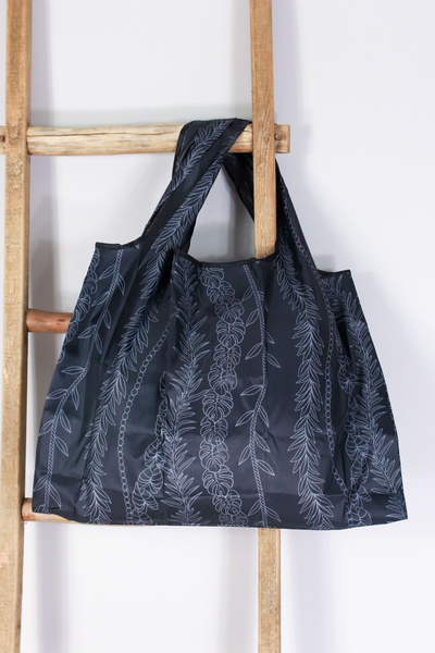Jeans Warehouse Hawaii - TOTES - LEAF OUTLINE FOLDABLE BAG | By GREENWELL PROMOTIONS LTD