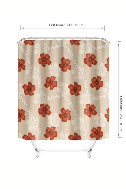 HAU PIKAKE SHOWER CURTAIN