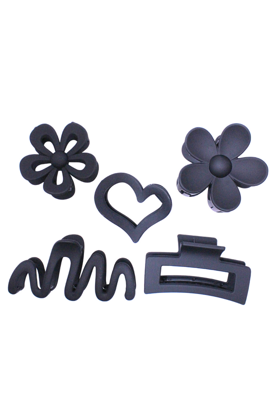 ASSORTED CLAW CLIPS