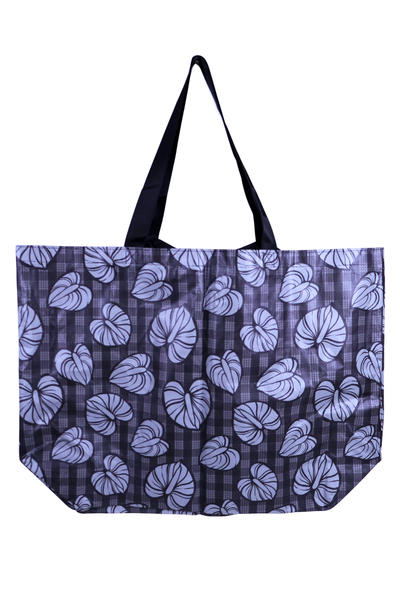 MEDIUM ANTHURIUM PIKAKE CRINKLE BAG
