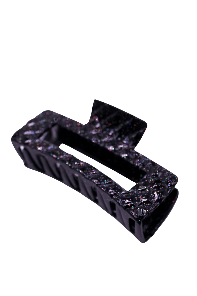 MIDNIGHT GLITTER CLAW CLIP