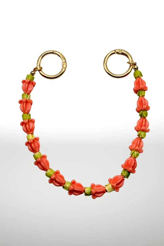 PAKALANA CROWN FLOWER BAG CHARM