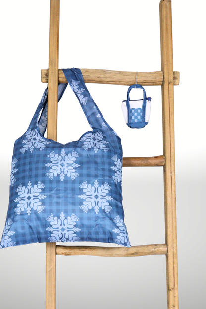 MICRO MINI GINGHAM OHIA CANVAS BAG