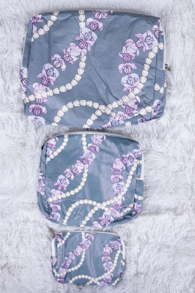 CROWN FLOWER POUCH SET