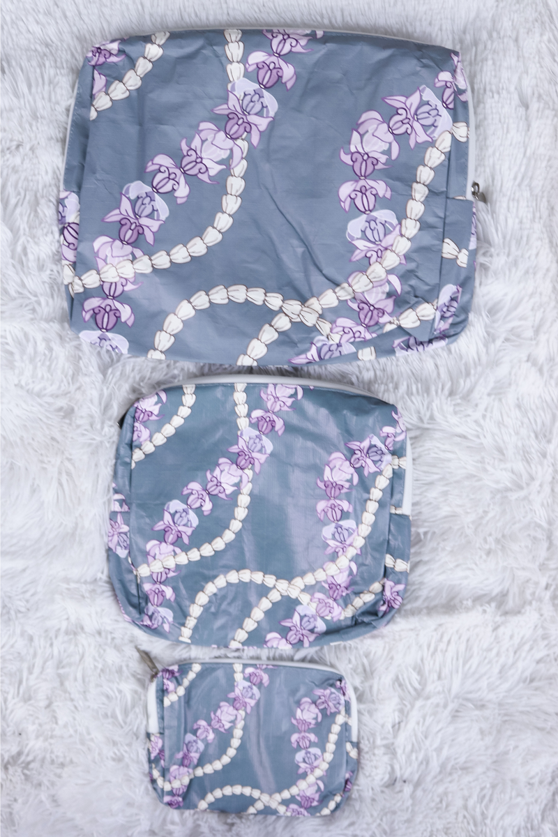 CROWN FLOWER POUCH SET