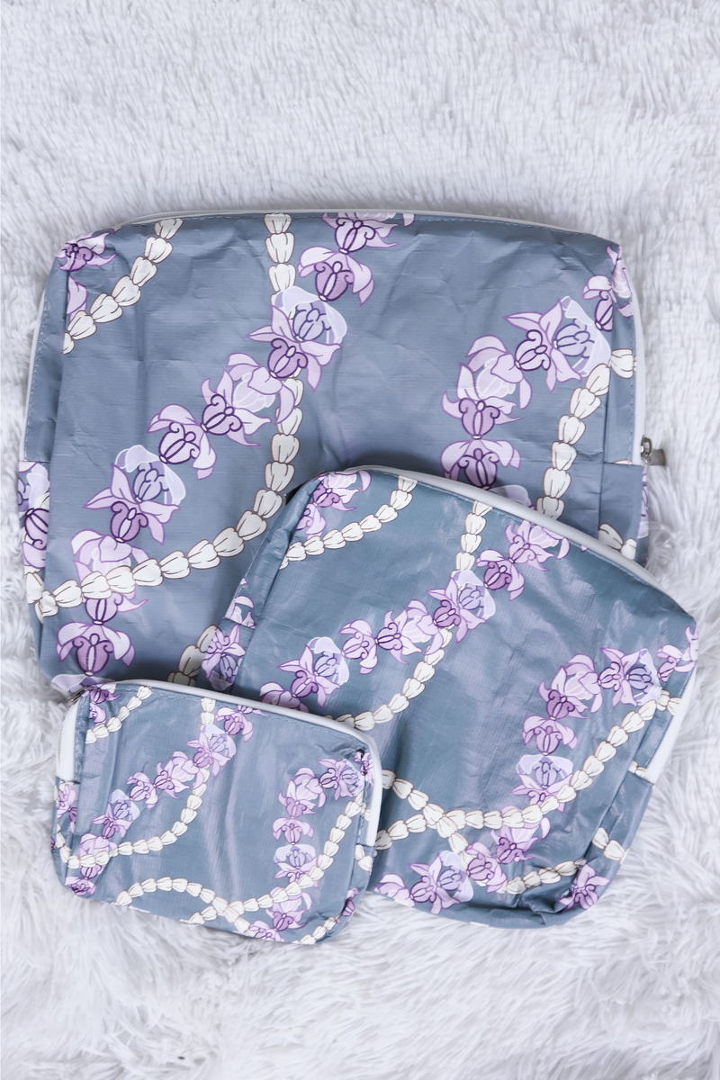 CROWN FLOWER POUCH SET