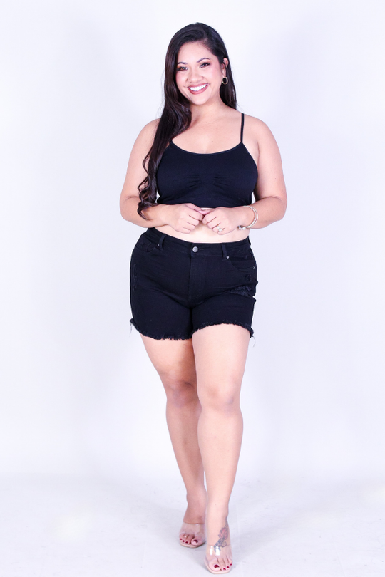 GAME CHANGER DENIM SHORTS